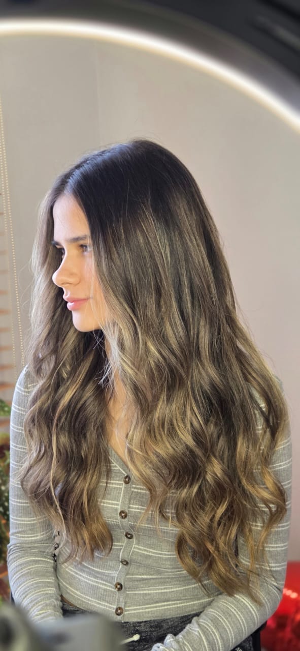 Balayage Dourada